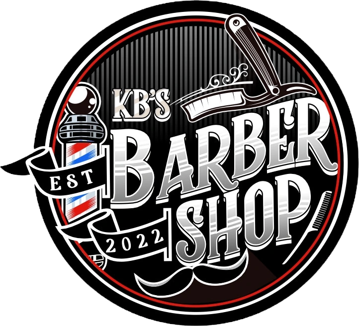 KB's Barbershop logo